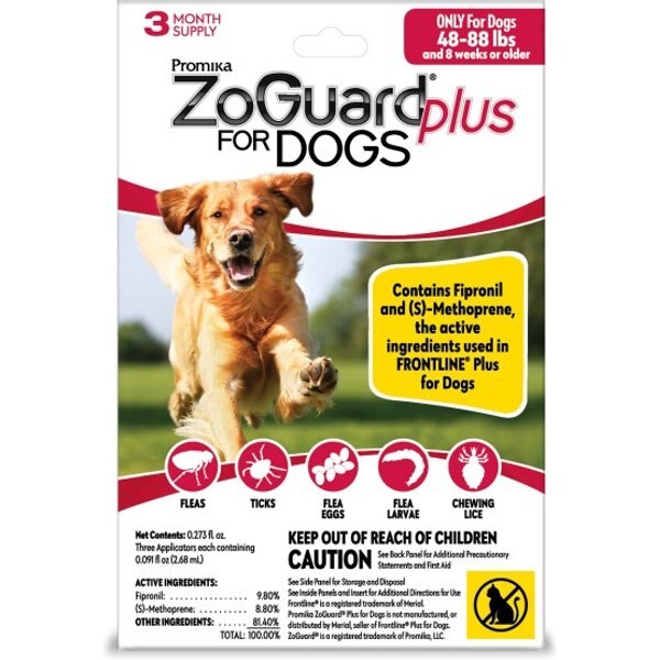 ZoGaurd Plus for dogs 45-88 lbs